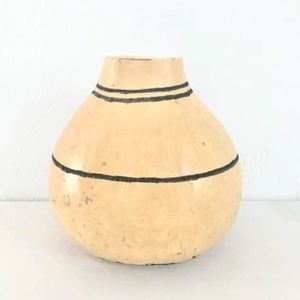 Bohemian wooden Vase
